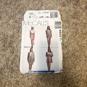McCall's Sewing Pattern 6623